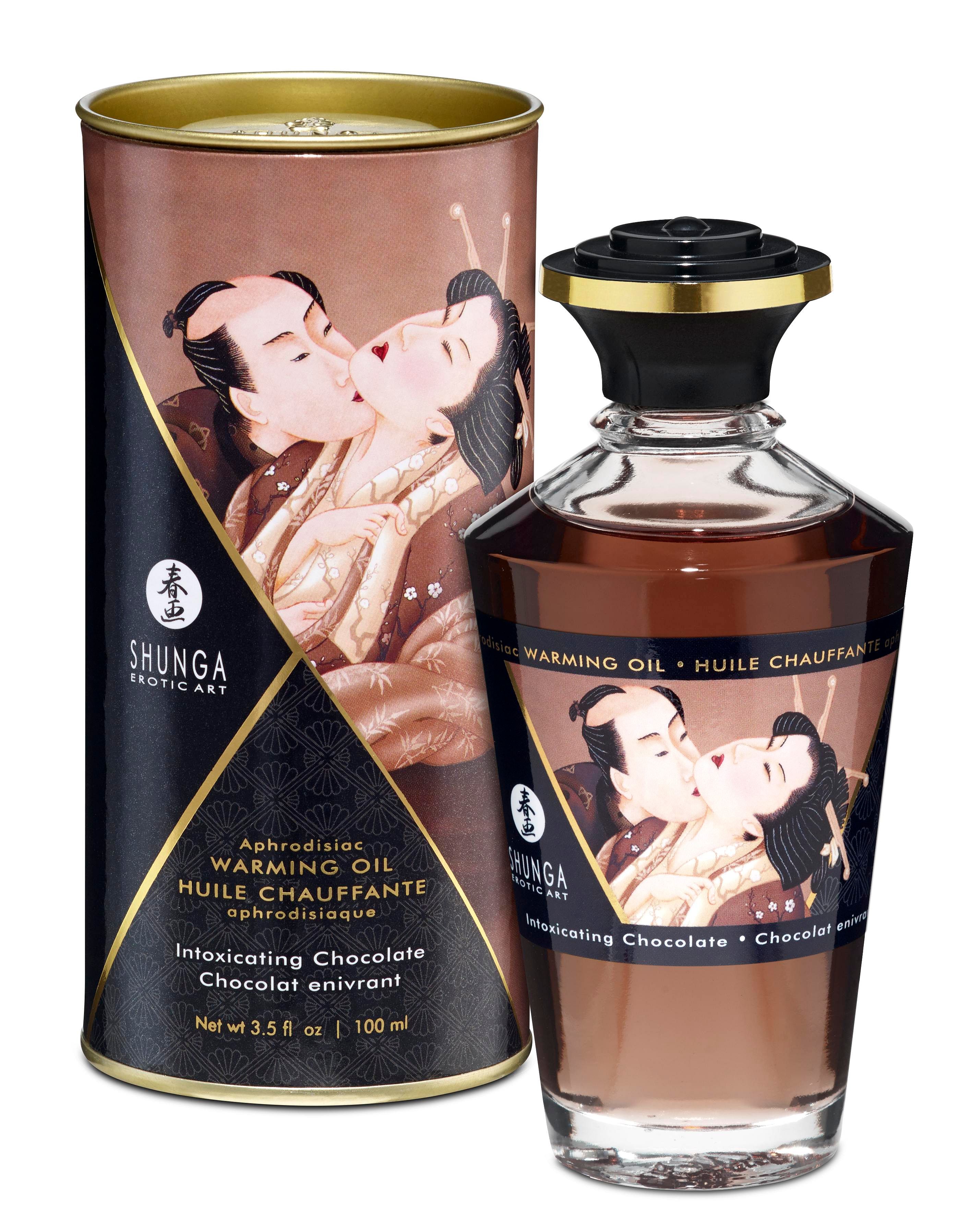 Aphrodisiac Warming Oil – Intoxicating Chocolate