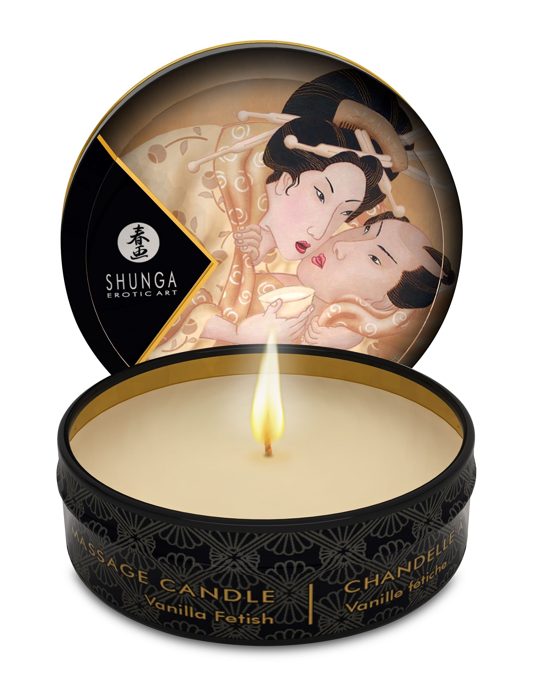 Mini Massage Candle – Desire – Vanilla Fetish – 1  Fl. Oz.