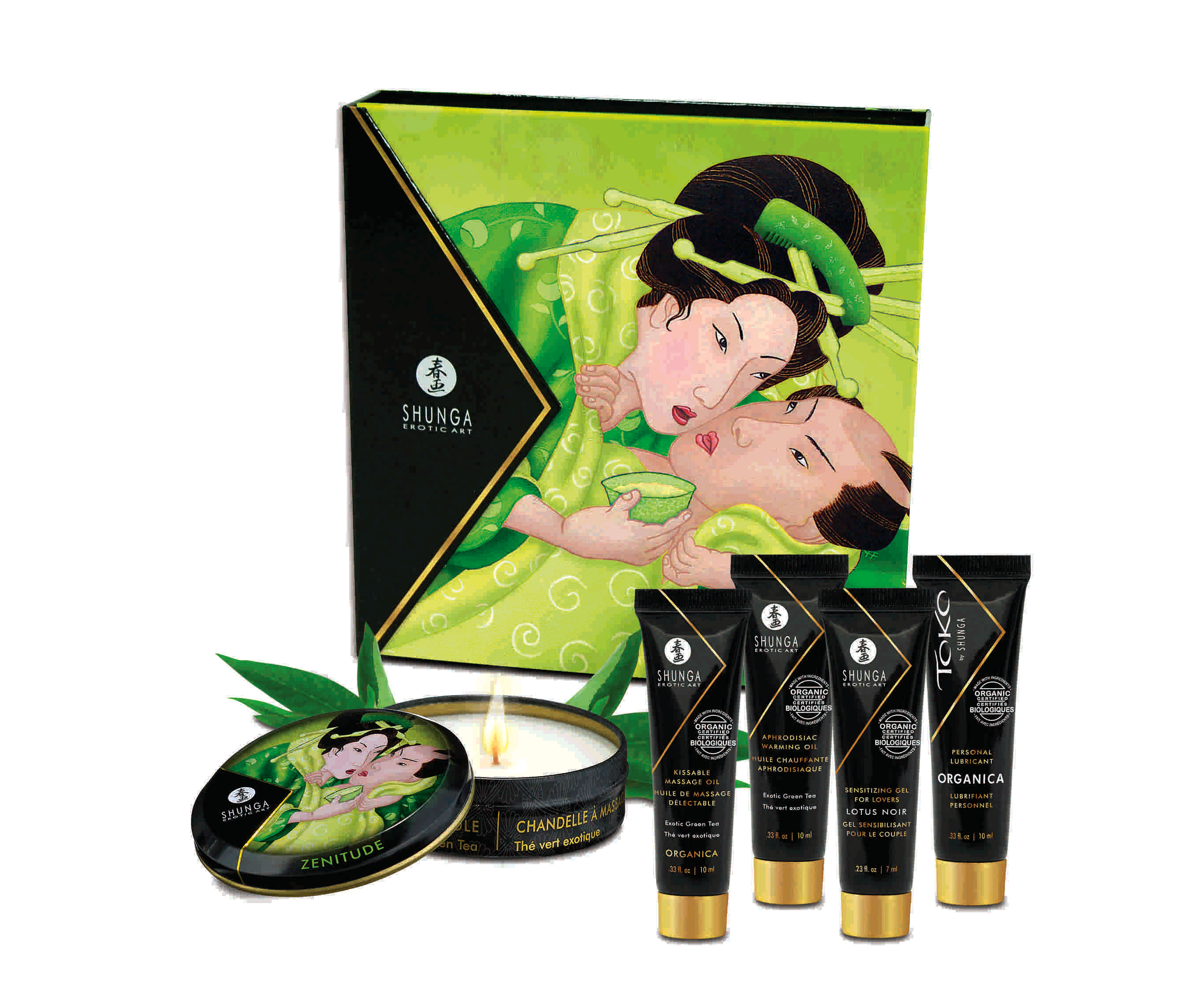 Geisha’s Secrets Gift Set – Organica – Exotic  Green Tea