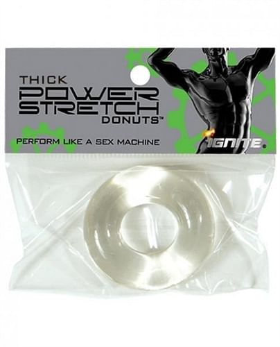 Thick Power Stretch Donuts – Clear