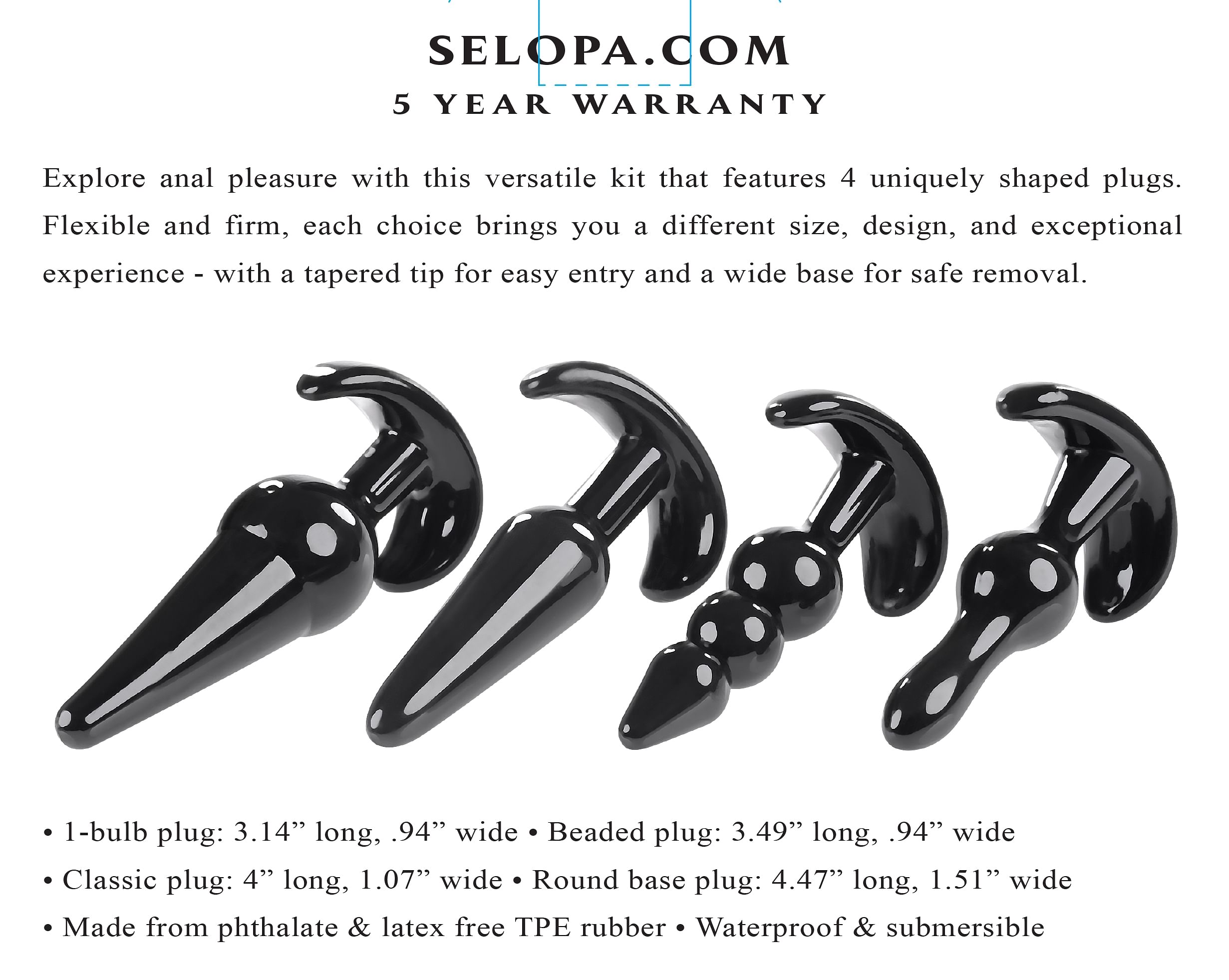 Intro to Plugs – Black