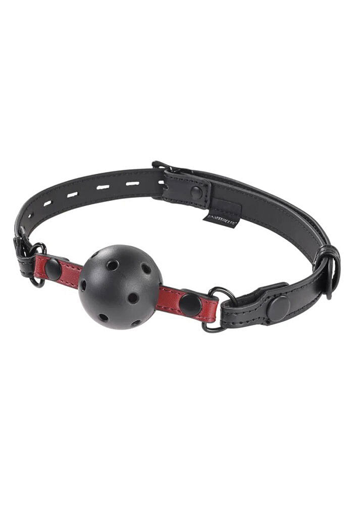 Saffron Interchangeable Gag – Black/red