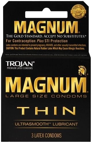 Trojan Magnum Thin – 3 Pack