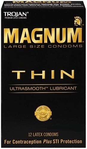 Trojan Magnum Thin – 12 Pack