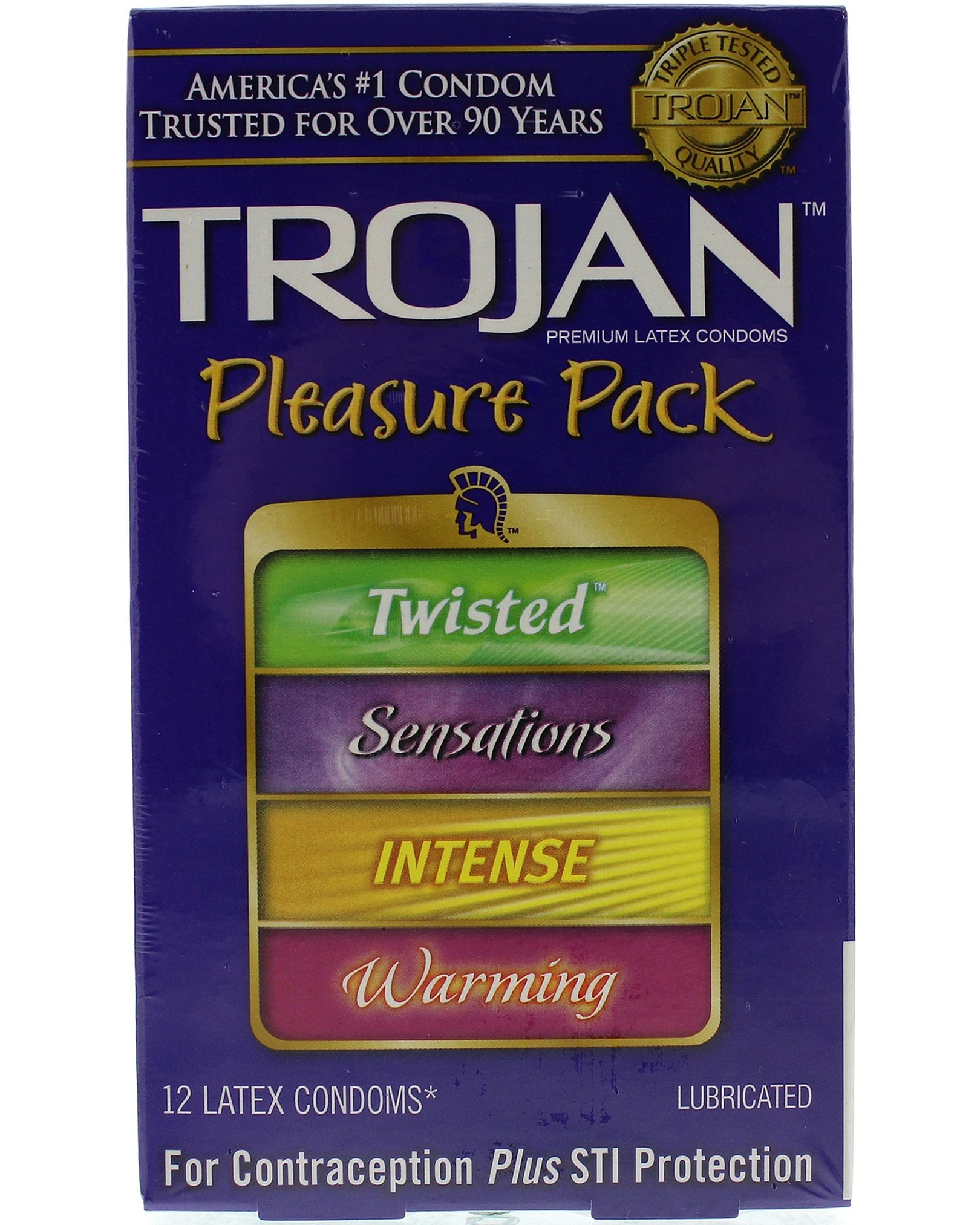 Trojan Pleasure Pack – 12 Pack