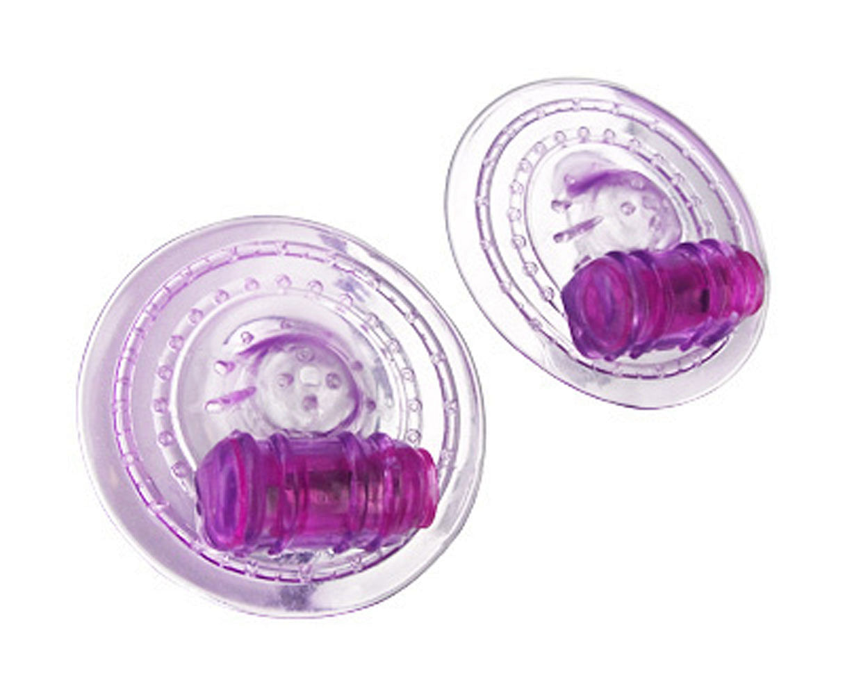 Razzles Vibrating Nipple Pads – Purple