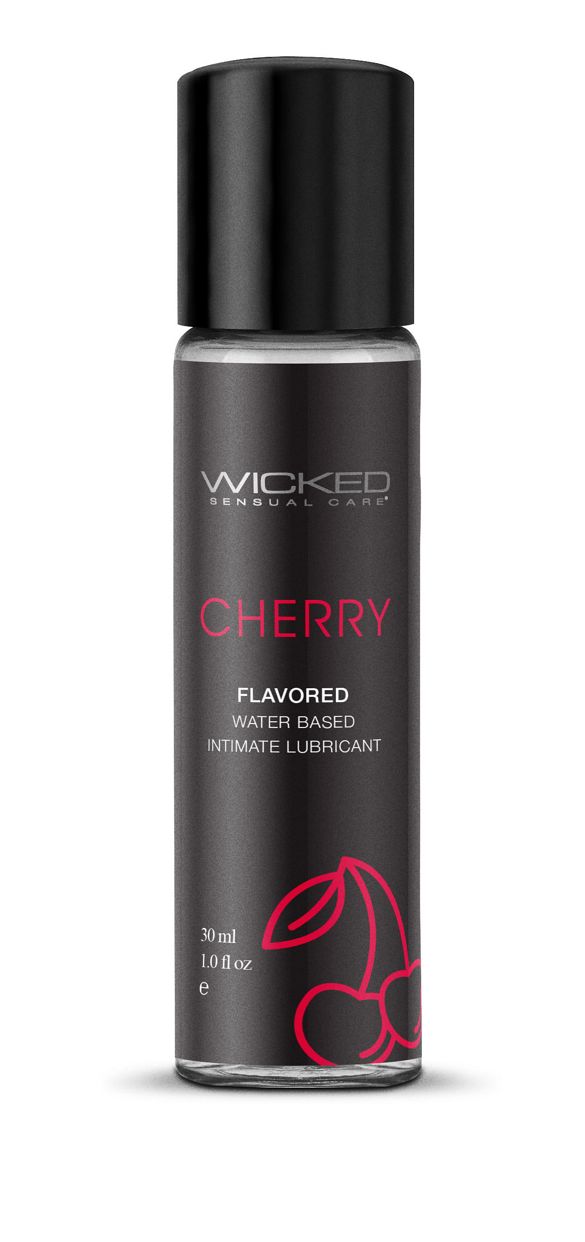 Aqua Cherry Flavored Water Based Intimate  Lubricant – 1 Fl. Oz.