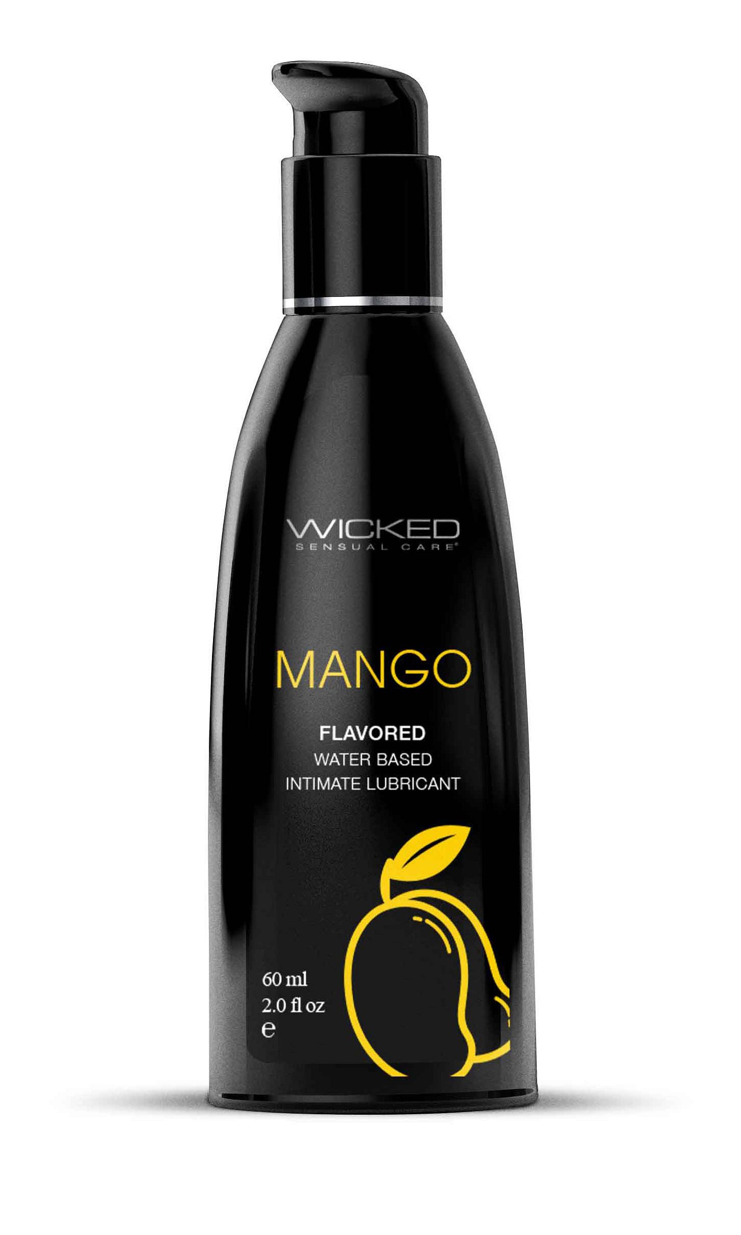 Aqua Mango Flavored Water Based Intimate Lubricant – 2 Fl. Oz.